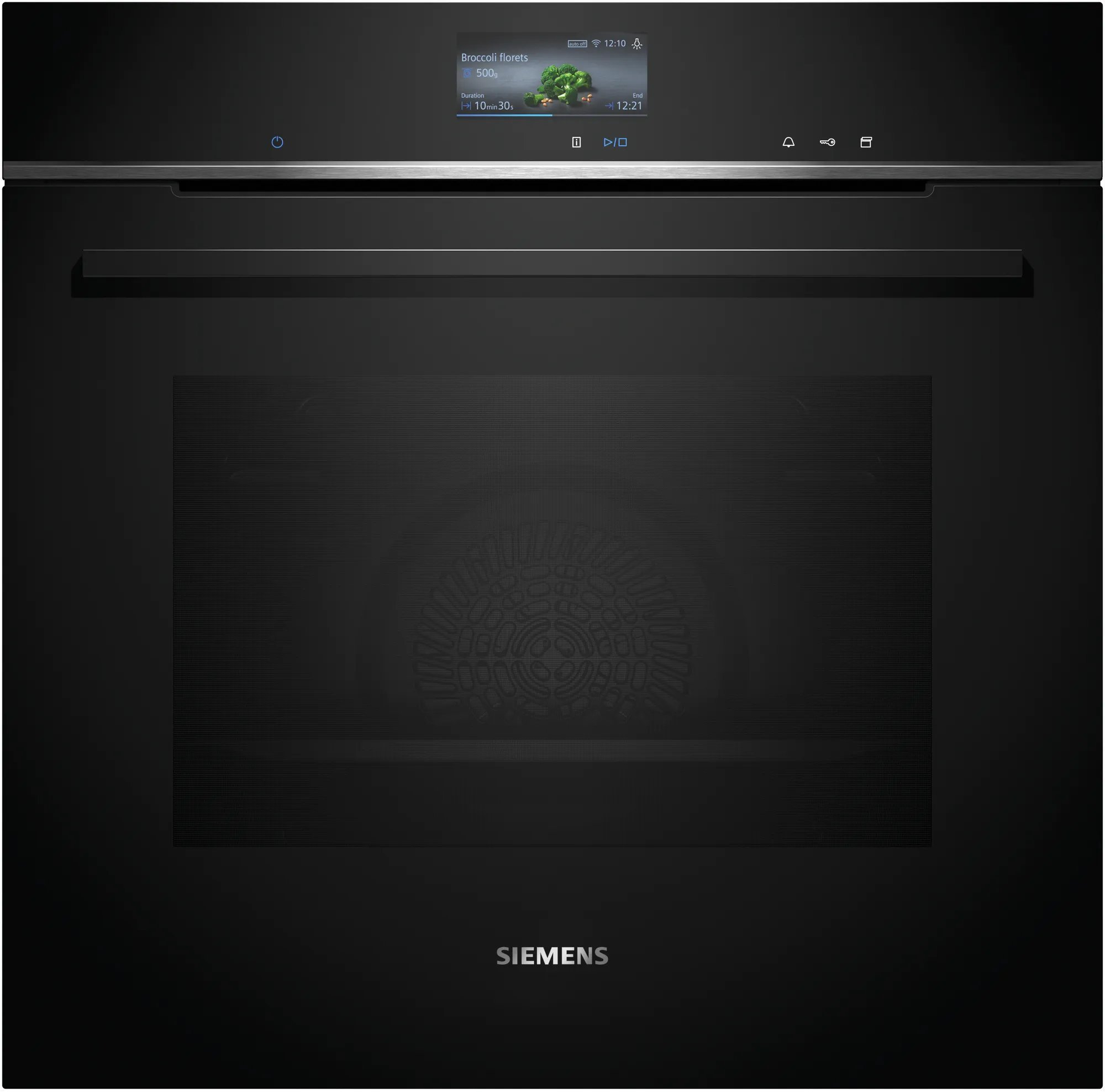 Siemens HR776G1B1B 59.4 cm Built In Electric Single Oven - Black