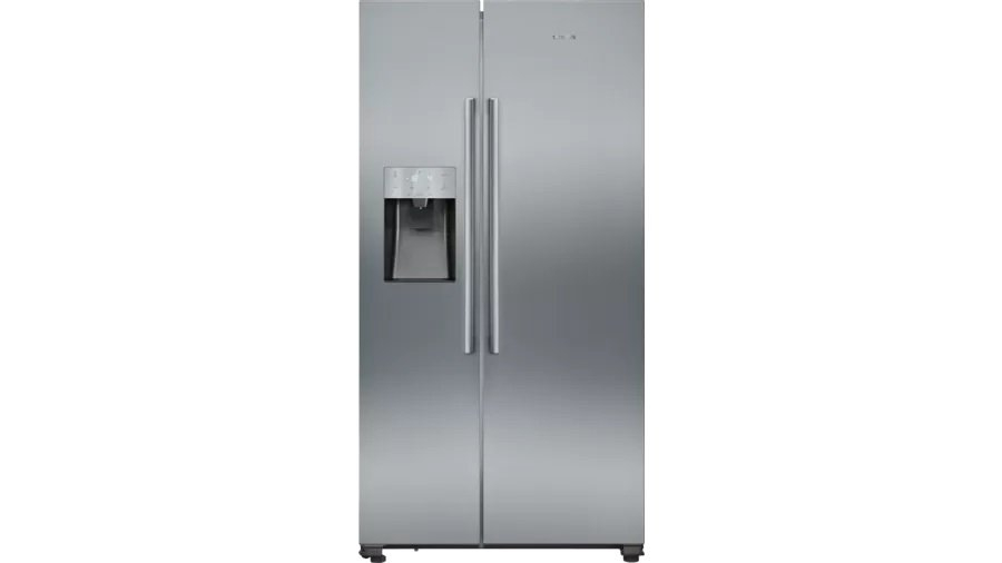 Siemens KA93IVIFPG IQ500 90.8cm American Style Fridge Freezer - Inox-easyclean