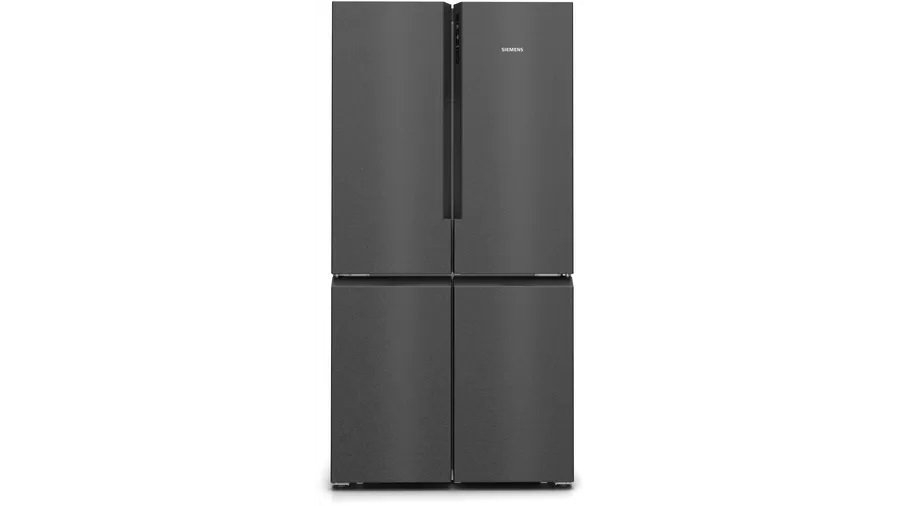 Siemens KF96NAXEAG IQ300 90.5cm Multi Door American Style Fridge Freezer - Black Stainless Steel