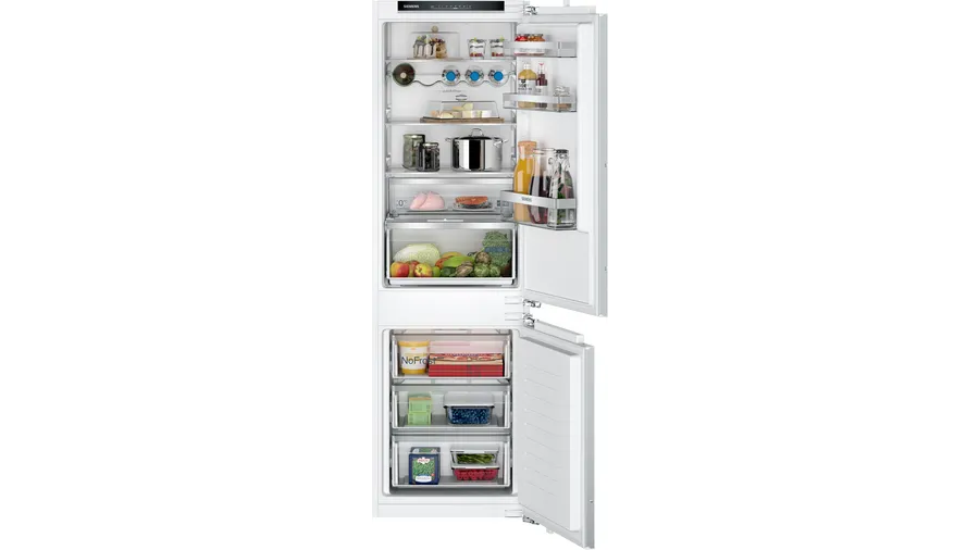 Siemens KI86NVFE0G 54.1cm 60/40 Integrated Frost Free Fridge Freezer