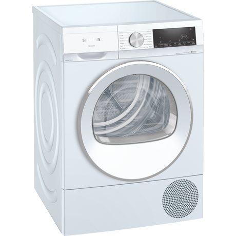 Siemens extraKlasse WQ45G2D9GB 9kg Heat Pump Tumble Dryer - White