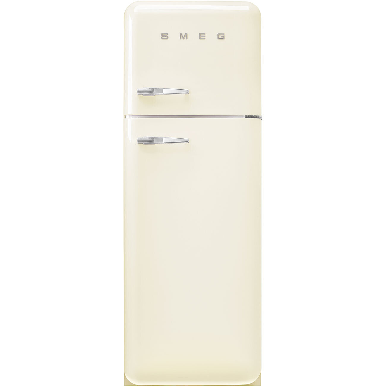 Smeg FAB30RCR6UK 60cm 75/25 Fridge Freezer - Cream
