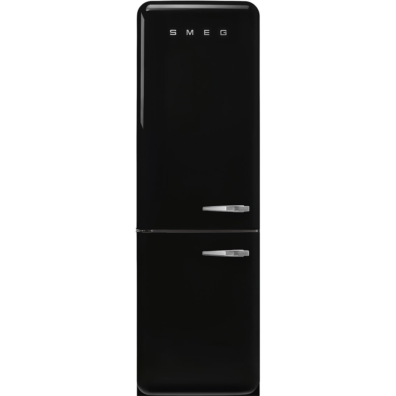 Smeg FAB32LBL5UK 60cm 60/40 Frost Free Fridge Freezer - Black
