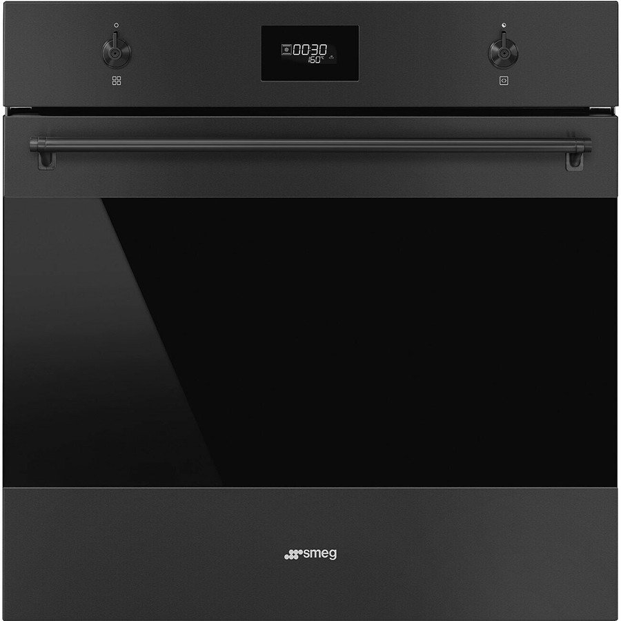 Smeg SFP6301TVN 59cm Built In Electric Single Oven - Matte Black