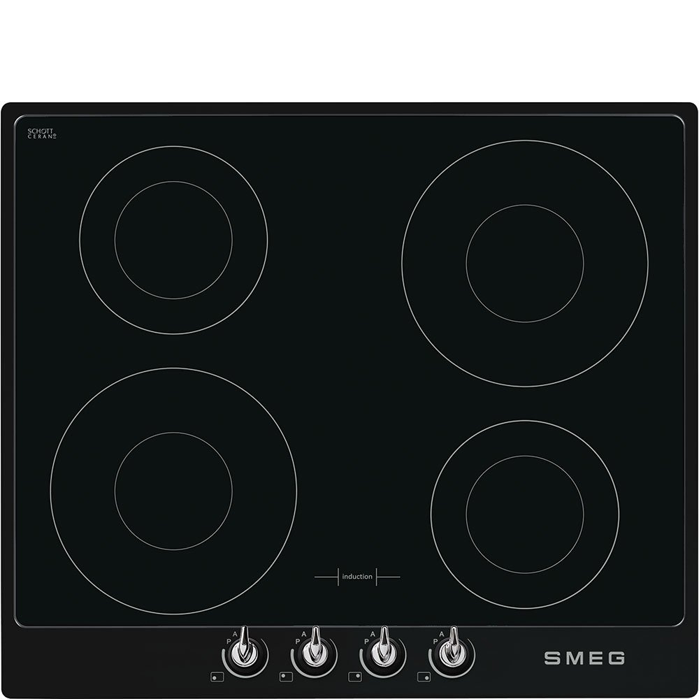 Smeg SI964NM 60cm Induction Hob - Black