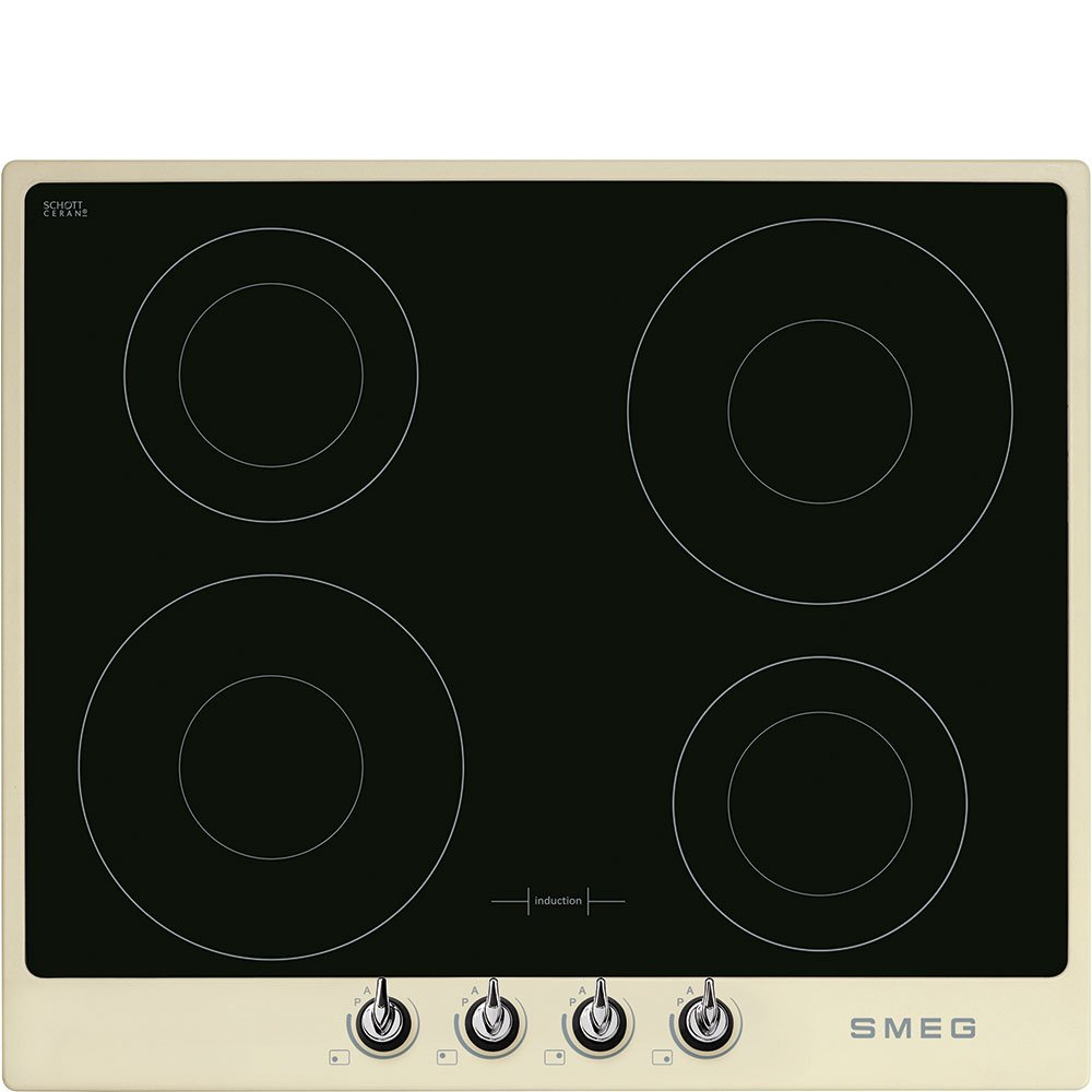 Smeg SI964PM 60cm Induction Hob - Cream