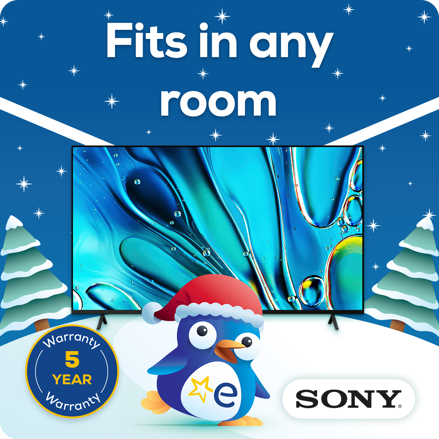 Sony K43S38BP.UKA 43" 4K HDR Google TV 