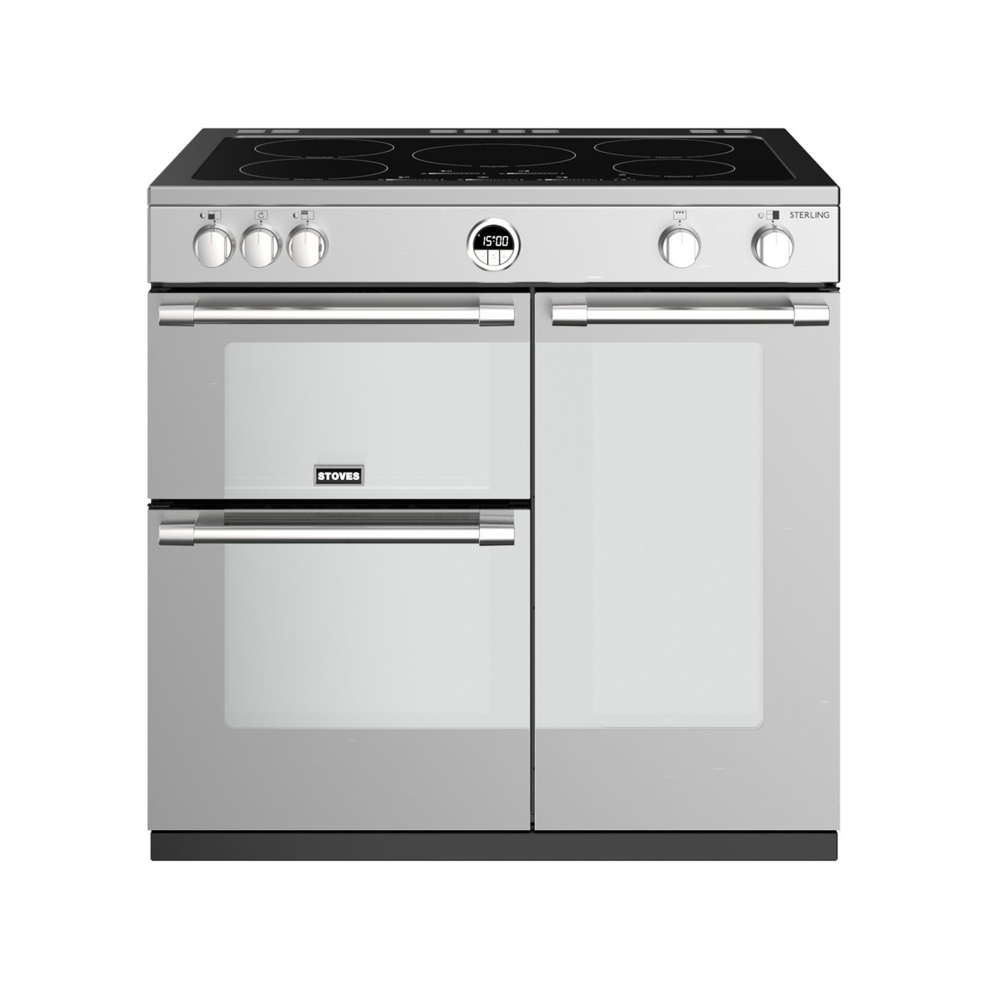 Stoves 444444488 Sterling S900EI Induction Range Cooker - Stainless Steel