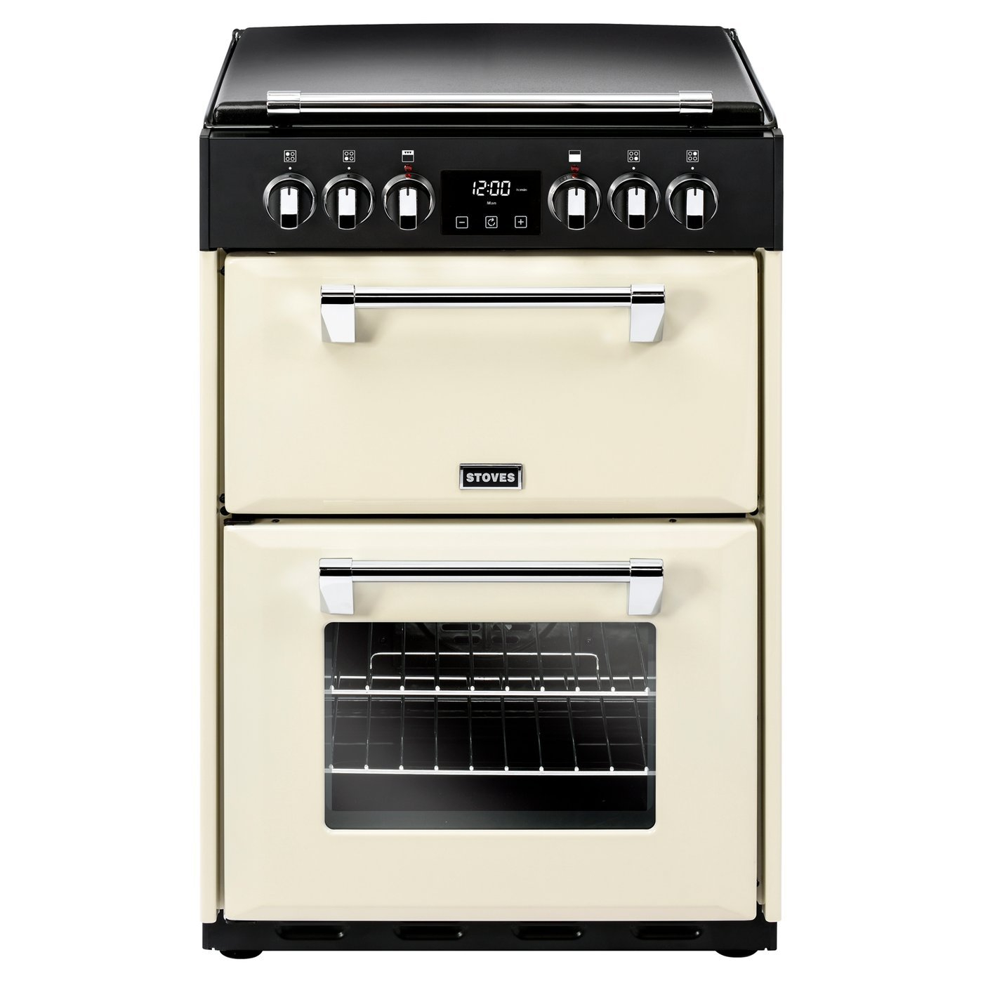 Stoves 444444719 60cm Double Electric Cooker - Classic Cream