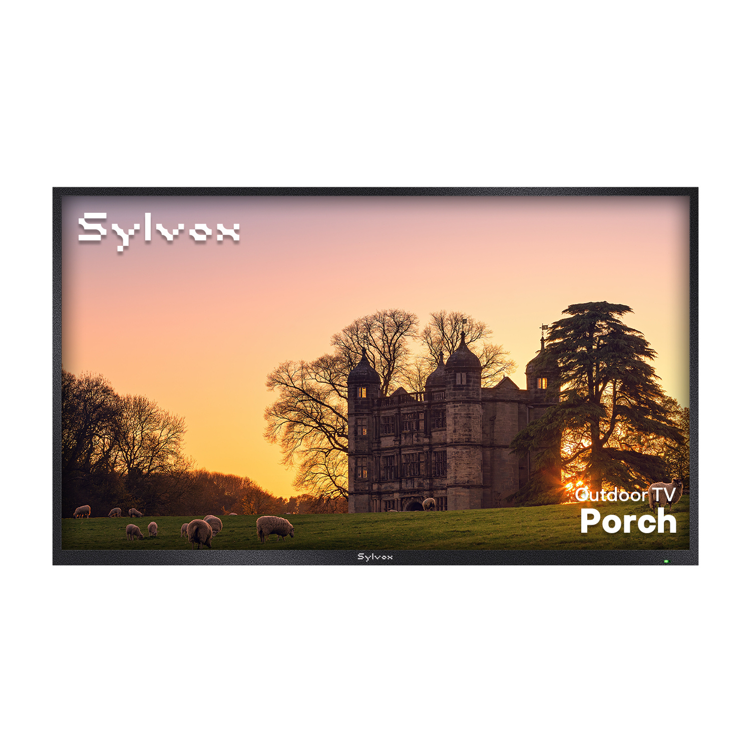 Sylvox OT43B1K4GC 43" Partial Sun Outdoor TV 
