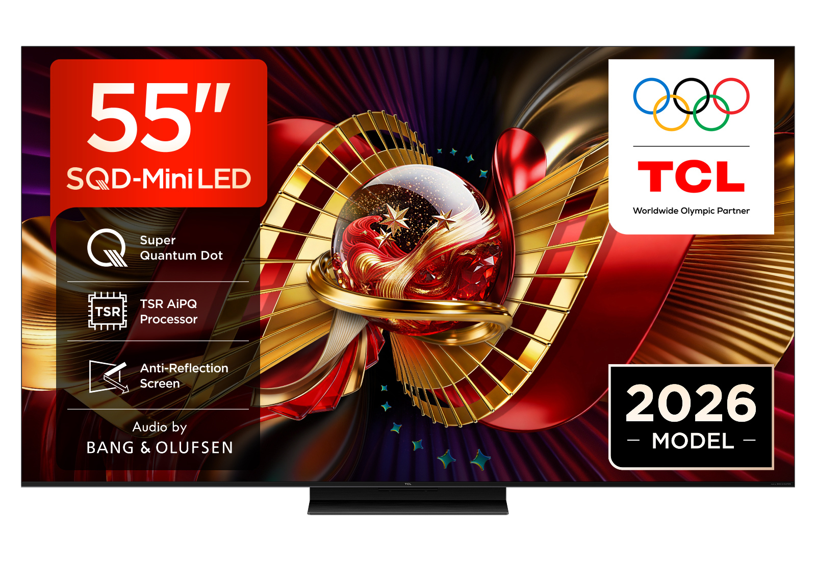 TCL 55C8L-UK 55" 4K Ultra HD QD-Mini LED Google TV - Black