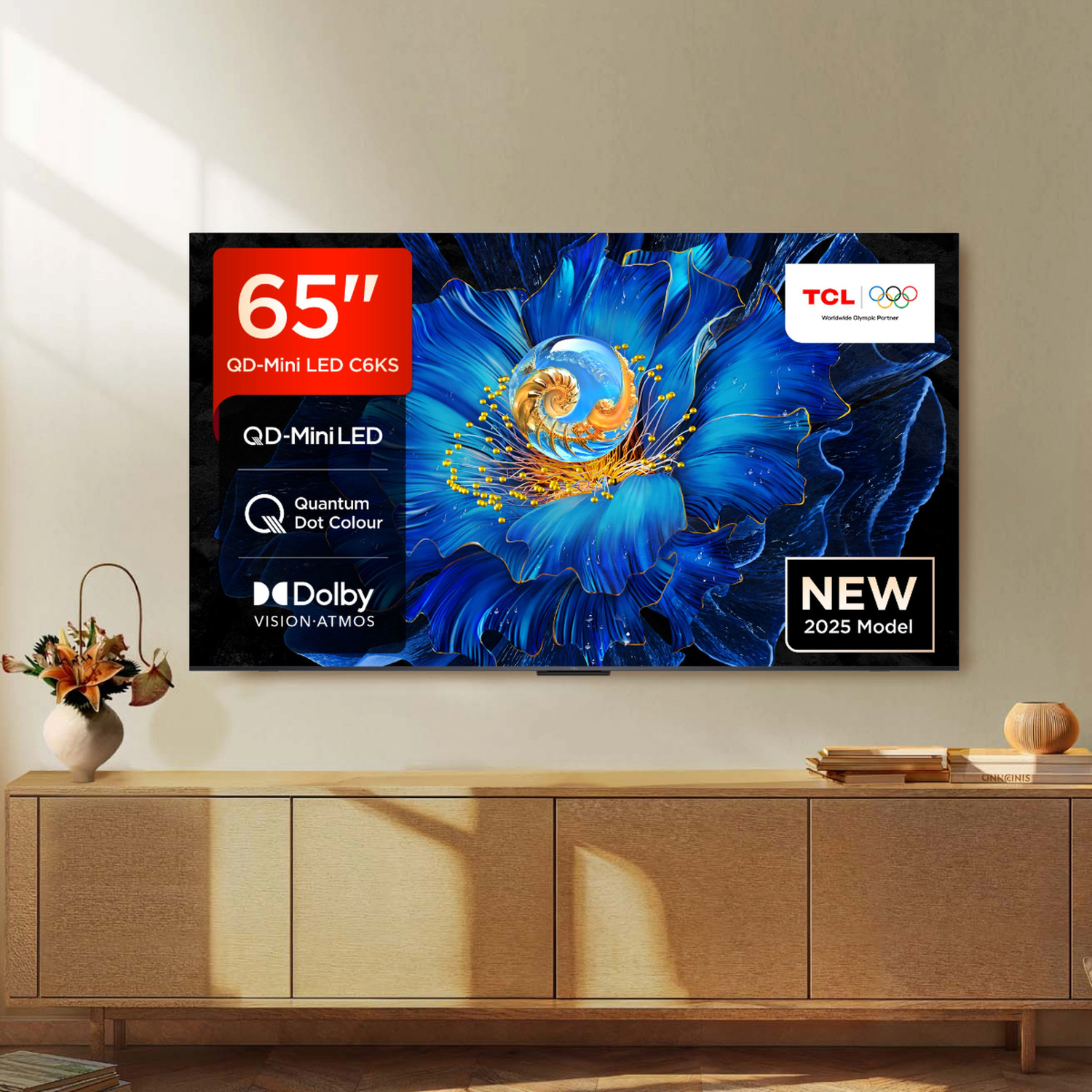 TCL 65C6KS-UK 65" 4K Ultra HD  QD-Mini LED TV 