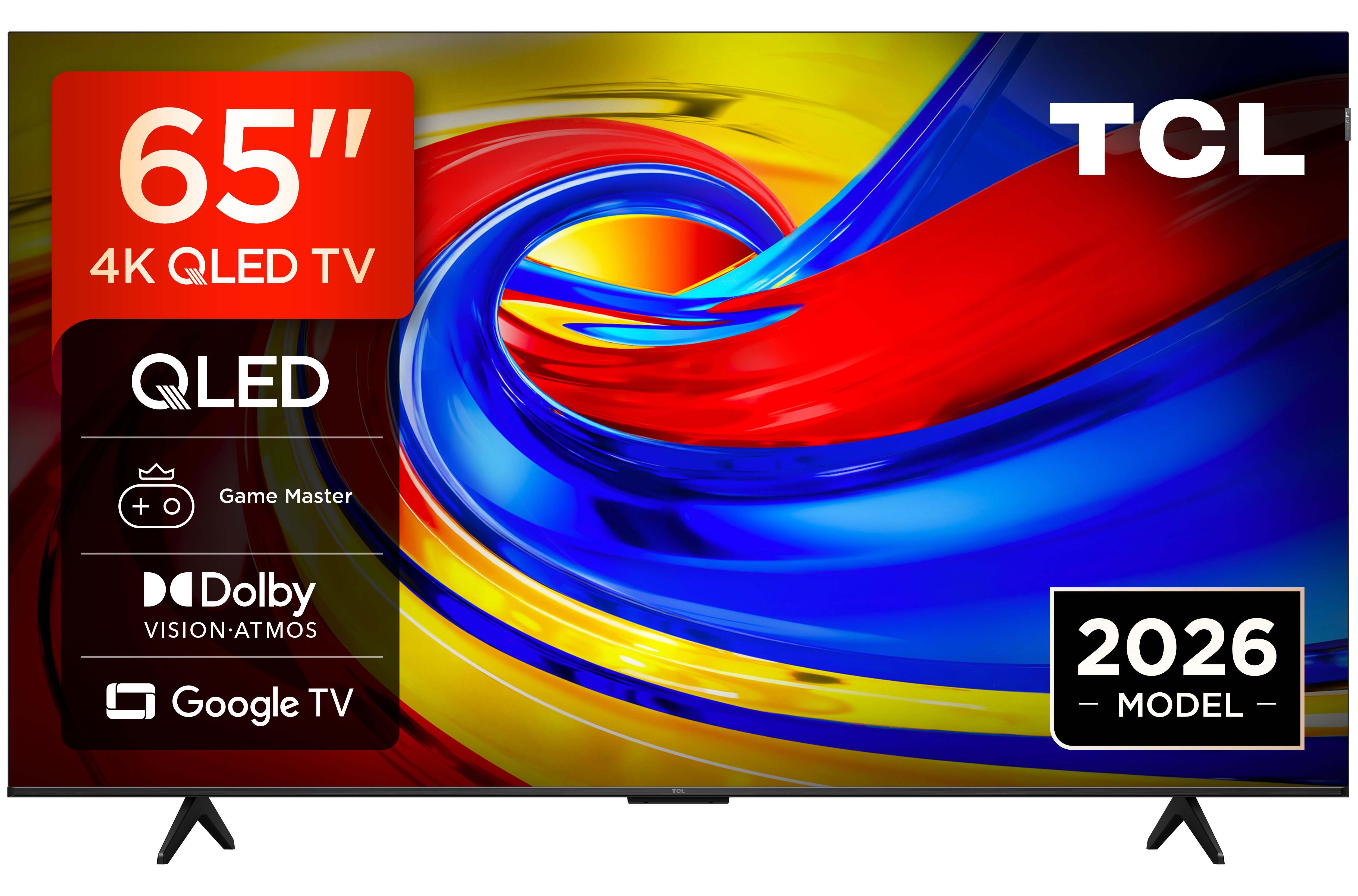 TCL 65P7L-UK 65" 4K HDR QLED Direct LED Google TV