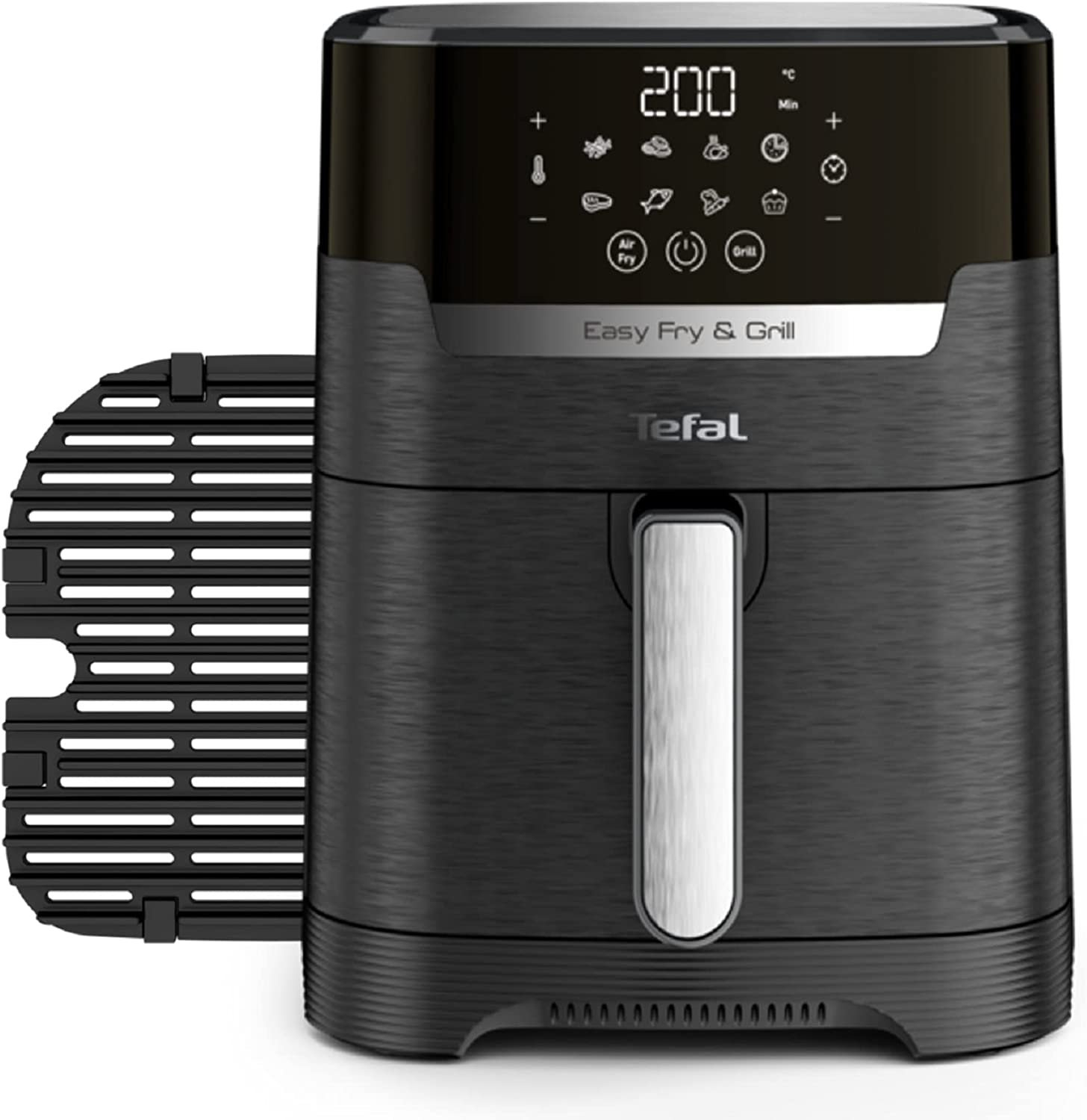 Tefal EY505827 EasyFry Precision 2in1 Digital Air Fryer & Grill 4.2L - Black