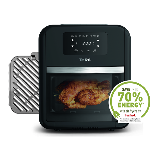 Tefal FW501827 Tefal EasyFry 9 in 1 Air Fryer Oven Grill & Rotisserie 11L - Black