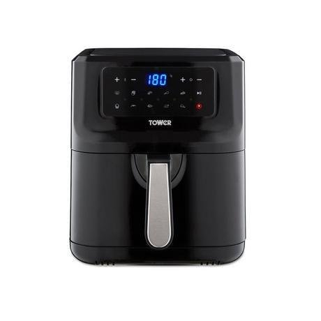 Vortx T17089 5l Digital Air Fryer - Black