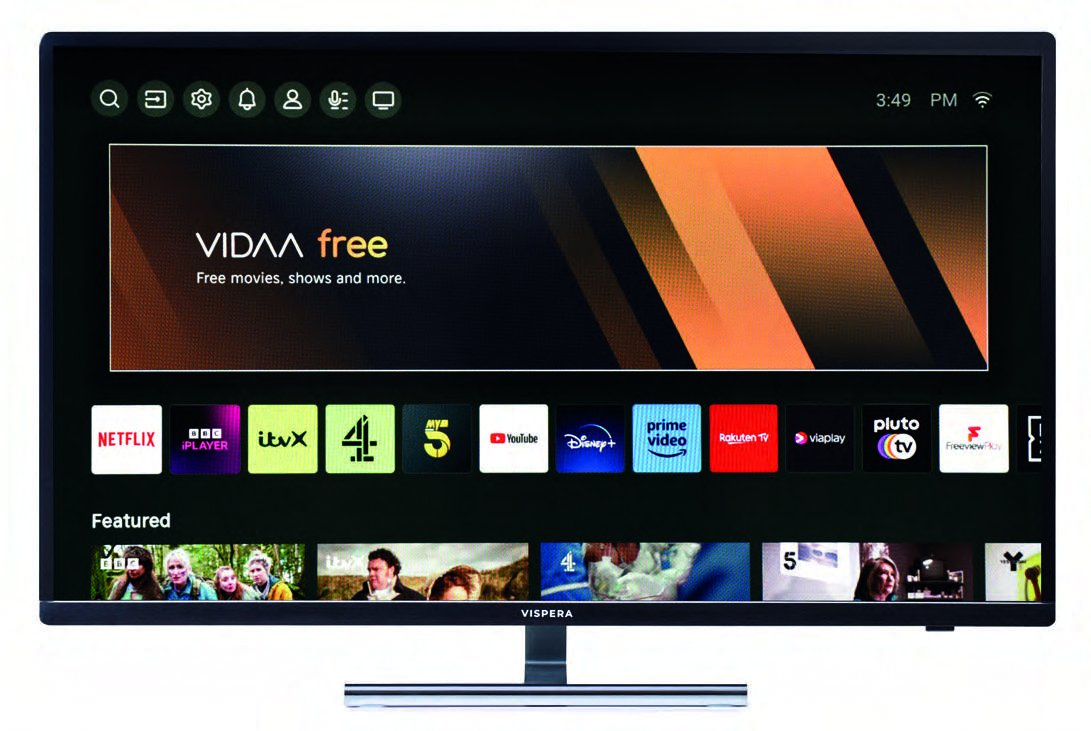 Vispera 27ELEGANT1 27" FHD LED Smart TV
