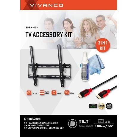 Vivanco 63438 TV Accessories Kit