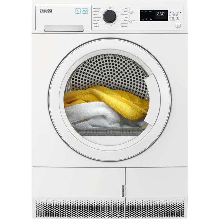Zanussi ZDC72B4PW 7kg Condenser Tumble Dryer - White