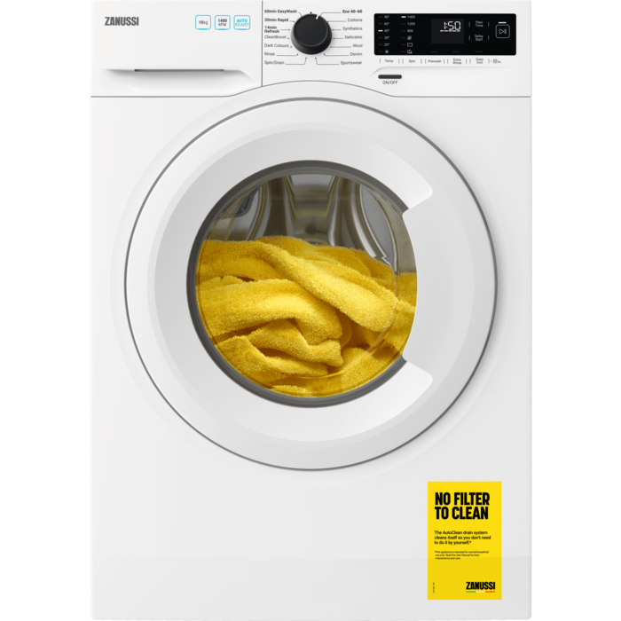 Zanussi ZWF142E3PW 10kg Washing Machine - White