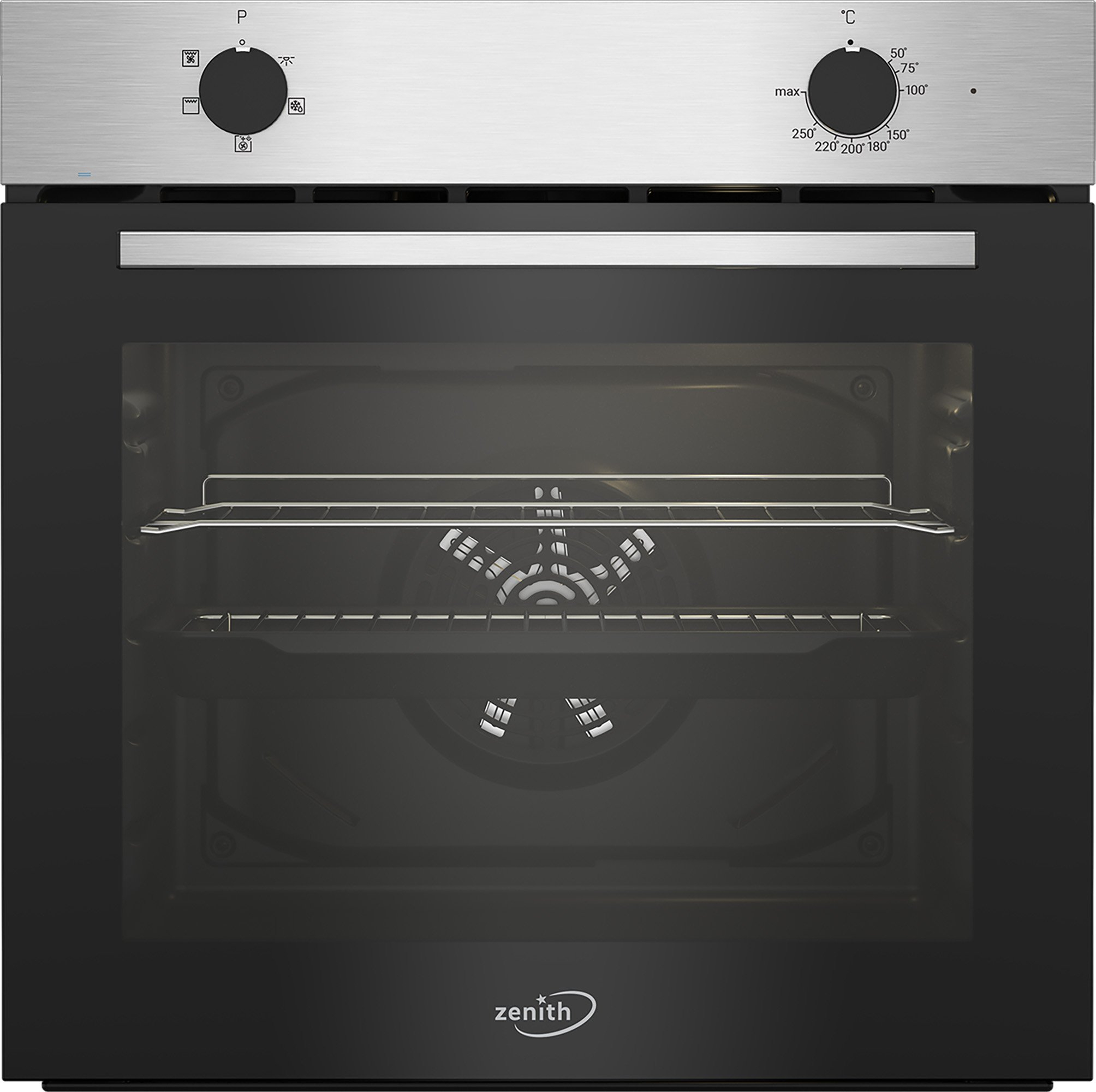 Zenith ZEF600X 59.4cm Built In Electric Single Oven - Stainless Steel