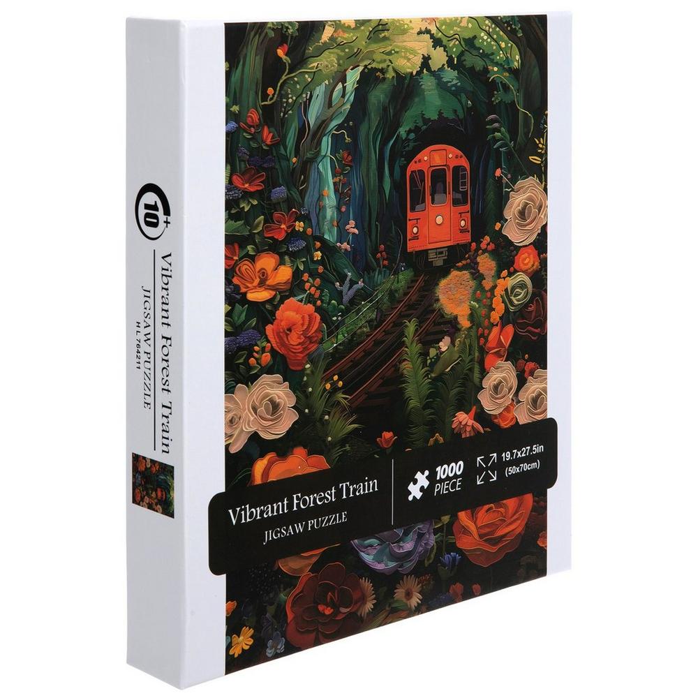 Vibrant Forest Train Puzzle | Hobby Lobby | 1000094
