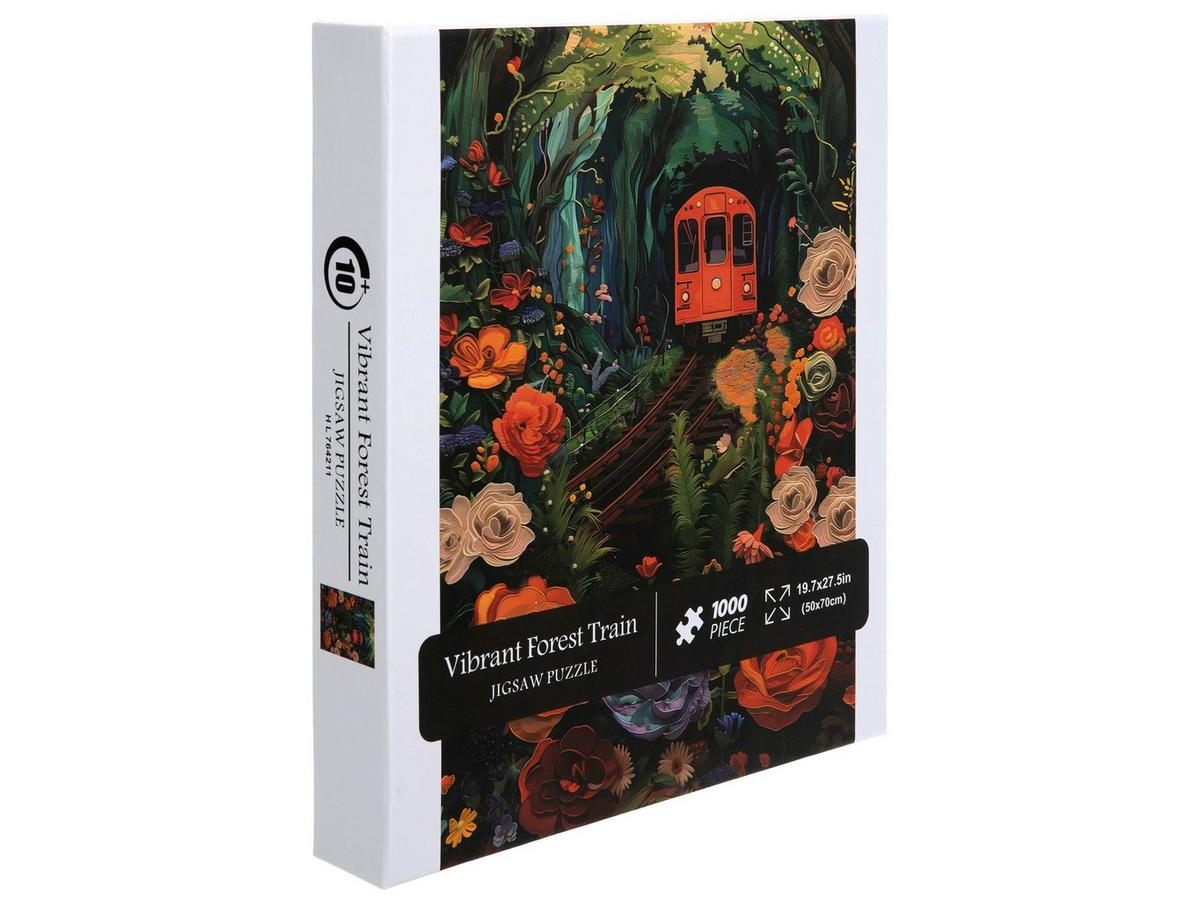 Vibrant Forest Train Puzzle | Hobby Lobby | 1000094