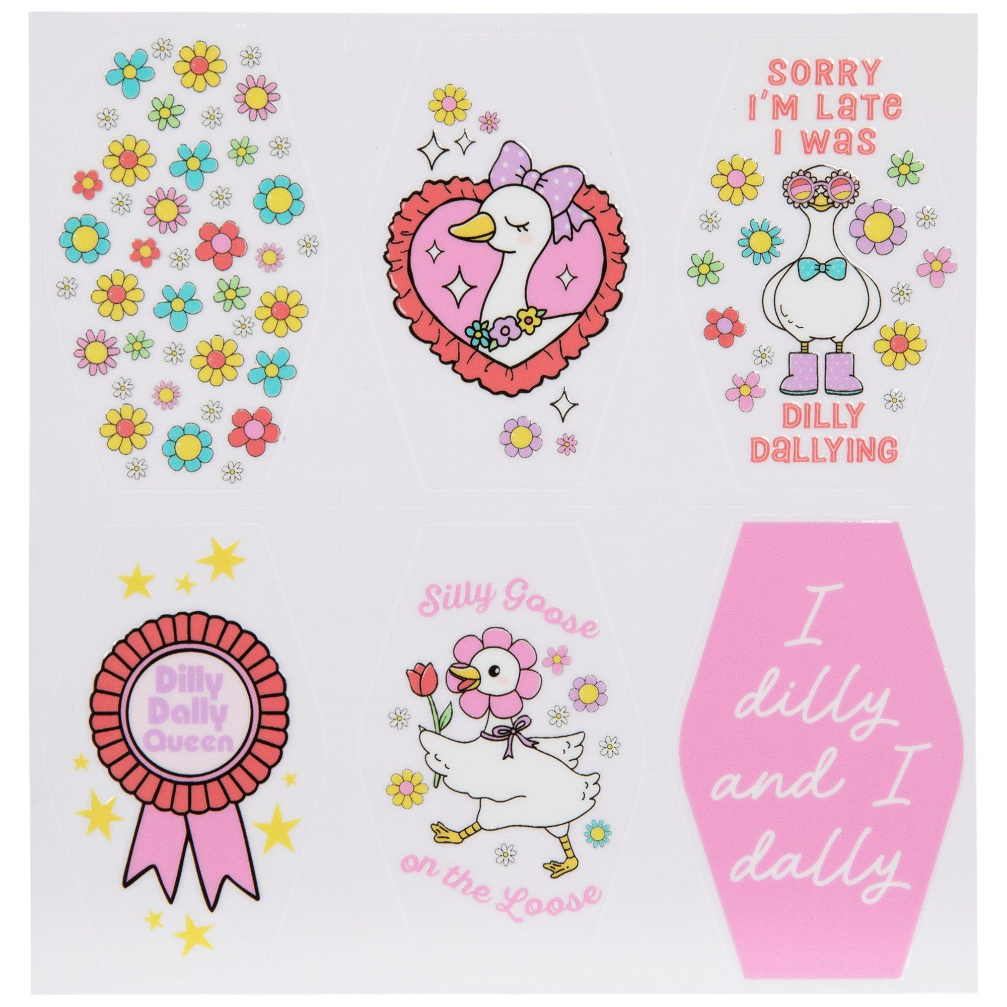 Silly Goose Keychain Cold Transfer Stickers | Hobby Lobby | 1000212
