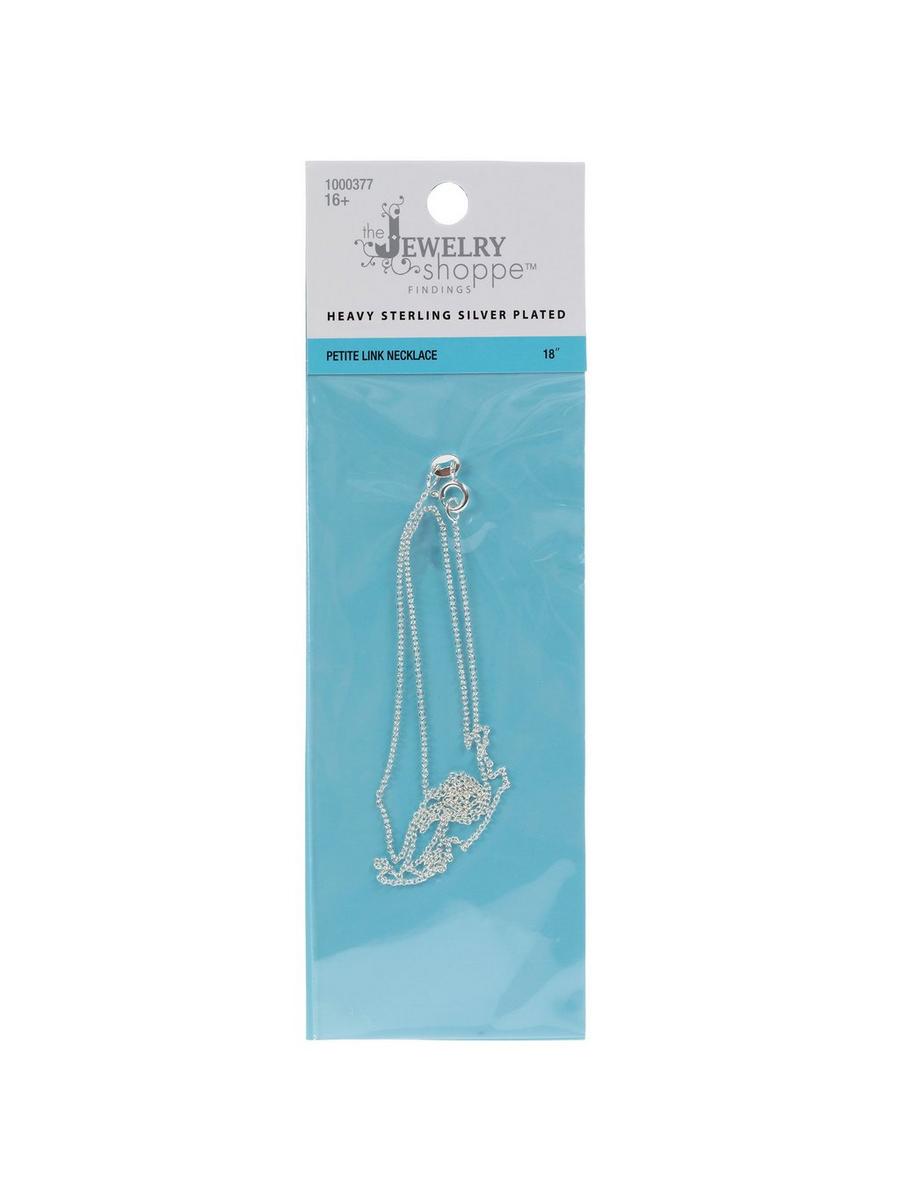 Heavy Sterling Silver Plated Petite Chain Necklace | Hobby Lobby