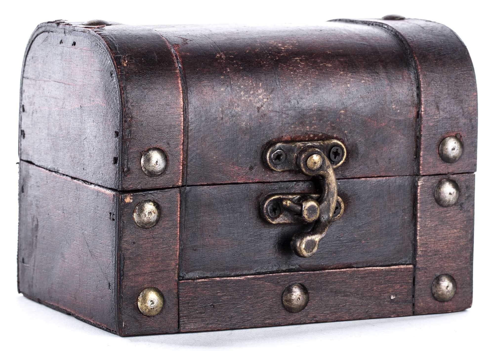 Red Brown Mini Wood Chest Box Hobby Lobby 1000447