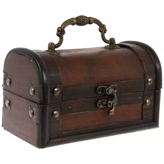 Brown Wood Trunk Box | Hobby Lobby | 1000595