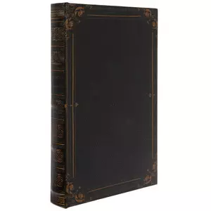 Black Scroll Edge Book Box