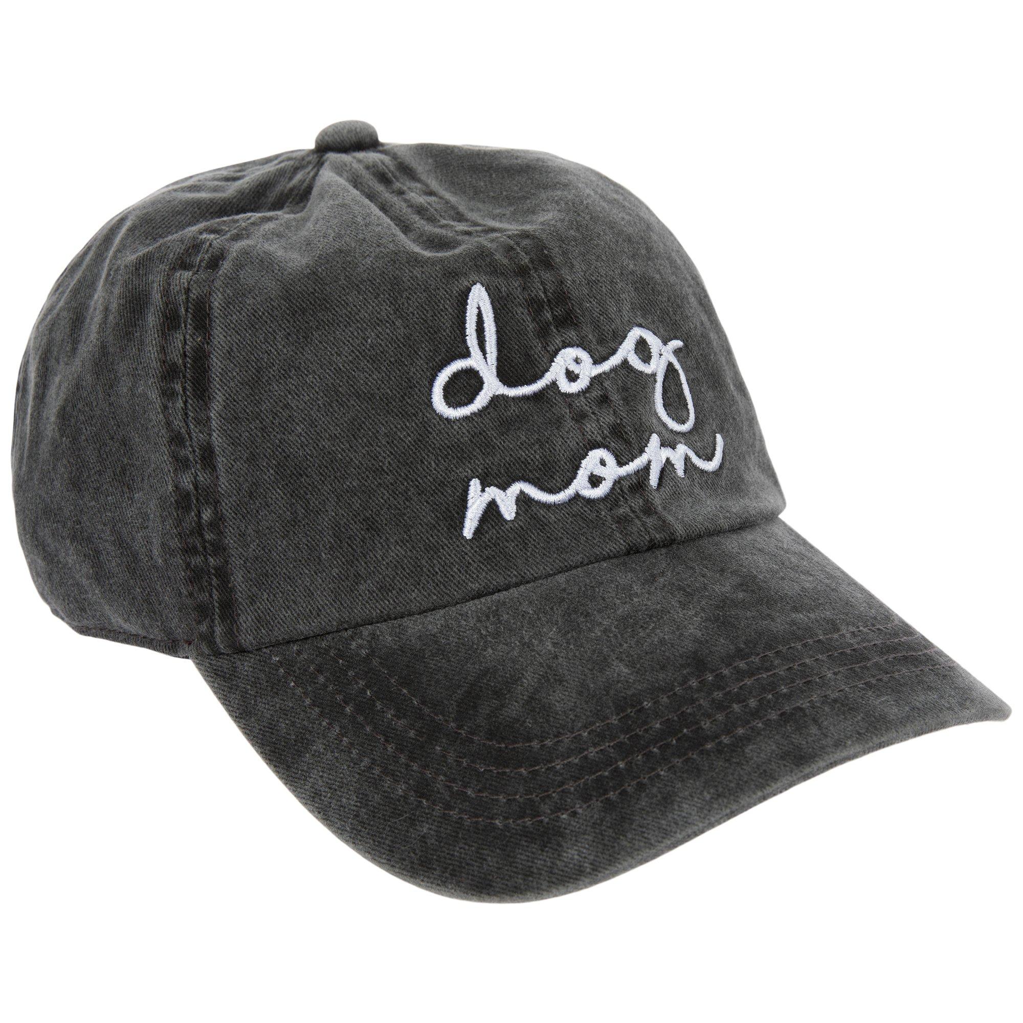 New graphic print “Dog Mom “ ball cap Cute Dog Mom Hat, Dog Mommin main image 2