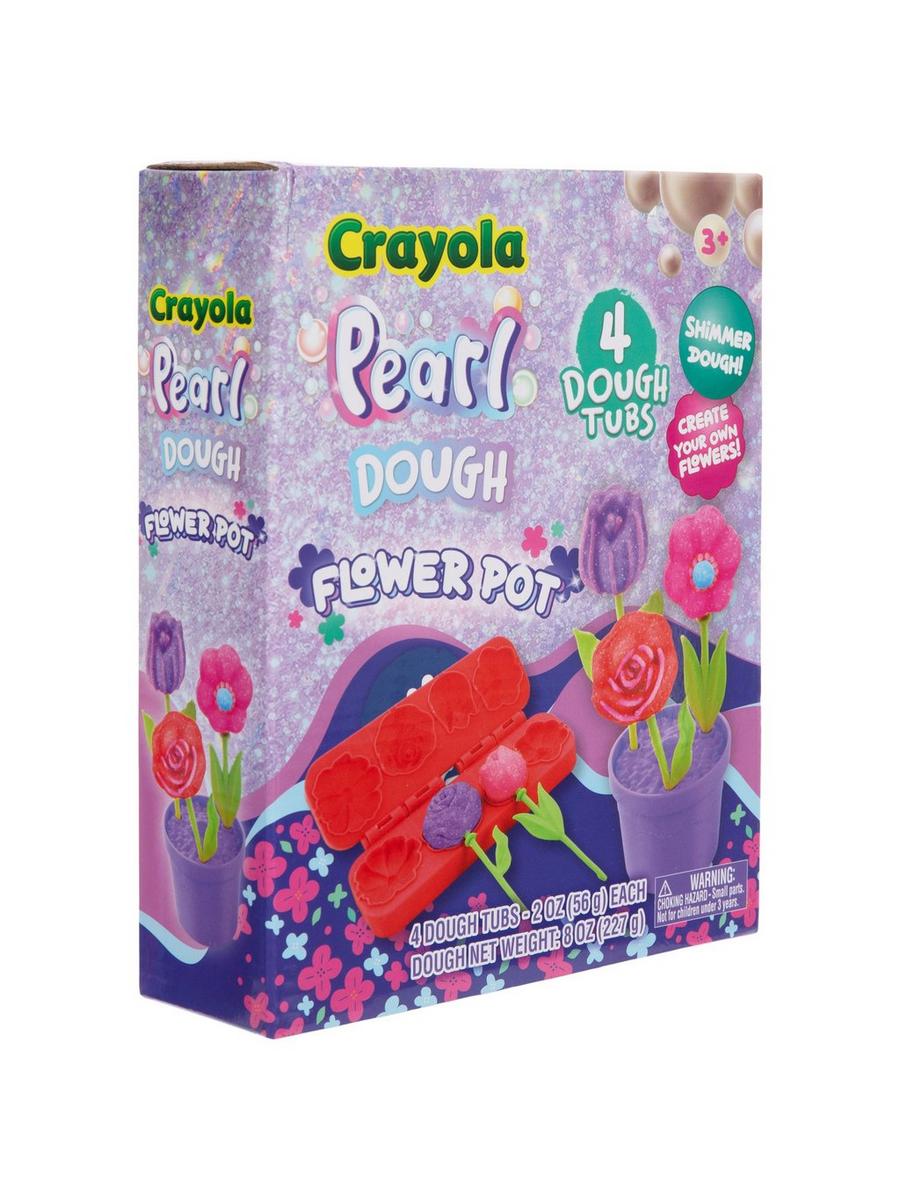 Crayola Pearl Dough Flower Pot Kit | Hobby Lobby | 1001145