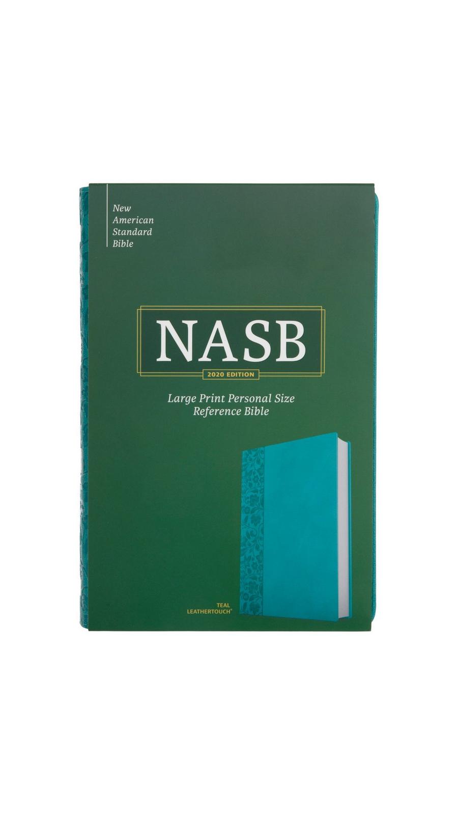 Teal Floral NASB Large Print Bible | Hobby Lobby | 1001461