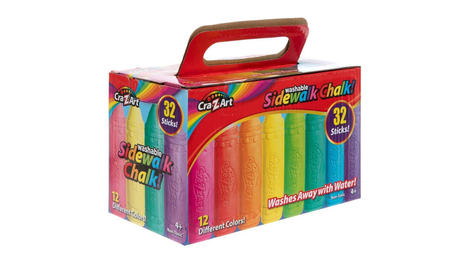 Cra-Z-Art Washable Sidewalk Chalk - 32 Piece Set | Hobby Lobby