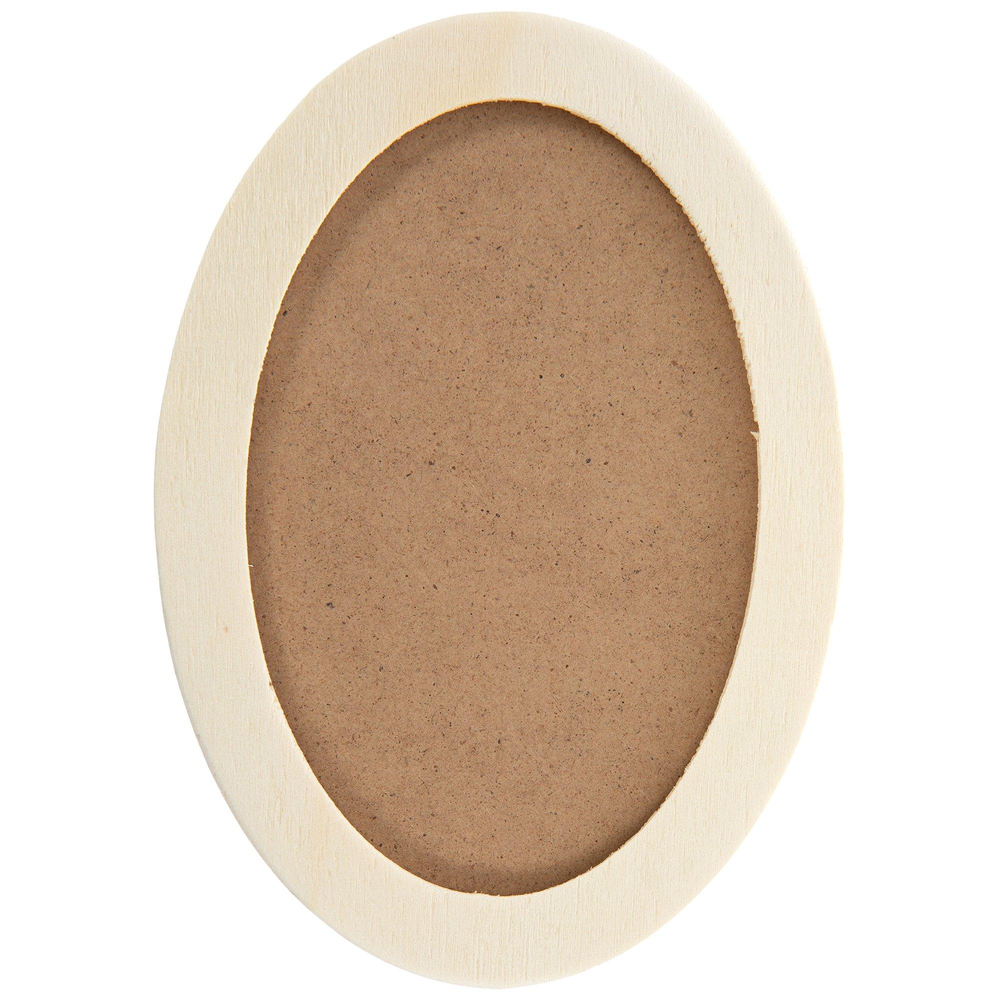 Oval Framed Wood Shapes | Hobby Lobby | 1001704