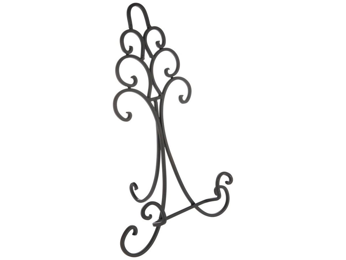 Black Iron Swirl Plate Holder | Hobby Lobby | 100669