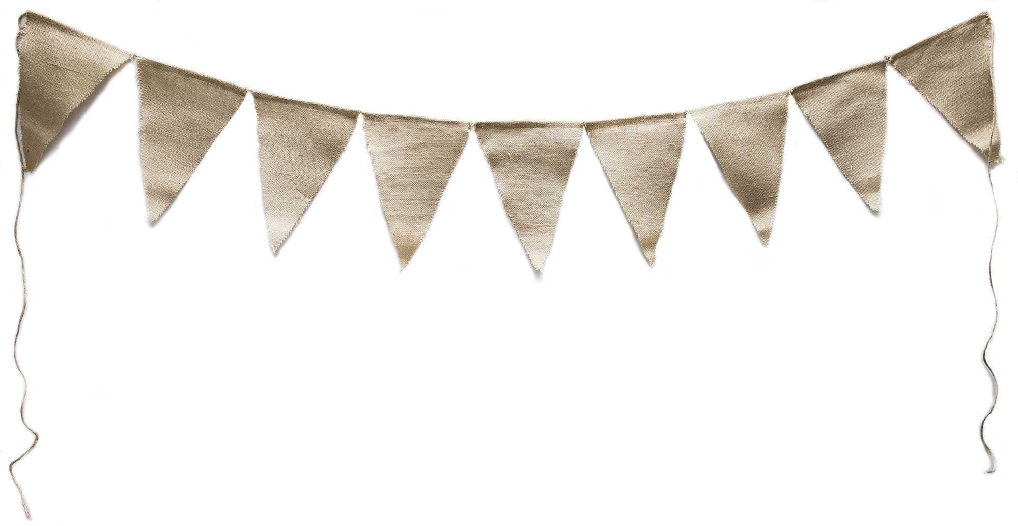 Burlap Pennant Flag Banner Hobby Lobby 1006774