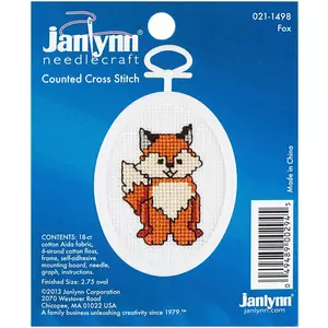 Janlynn® Kid Stitch Kitty Counted Cross Stitch Kit
