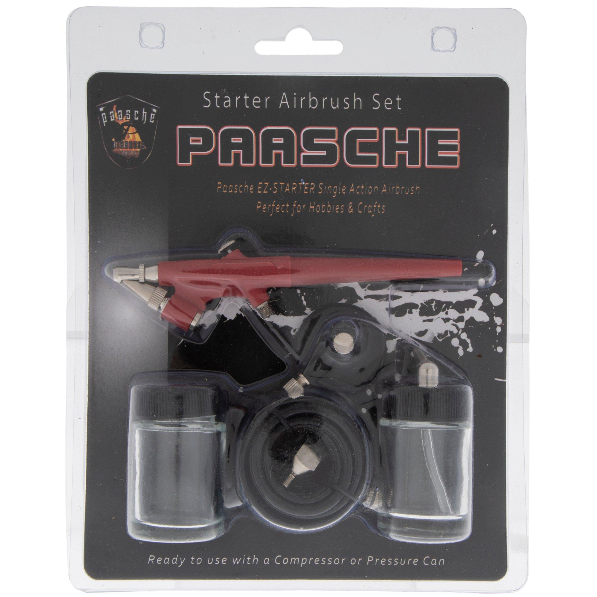Paasche Single Action Airbrush with Compressor - Midwest