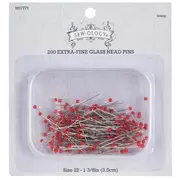 Extra Fine Glass Head Pins
