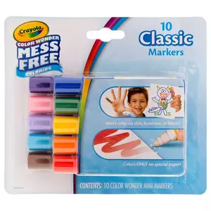 Crayola Color Wonder Stow Go Studio Coloring Kit Assorted Colors
