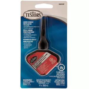 Testors Cement Plastic Model Glue Adhesive 2-Pack, 6 Fine Detail Miniatures  Paint Brushes, Precision Crafting Knife with Extra Blades and Tips :  : Toys