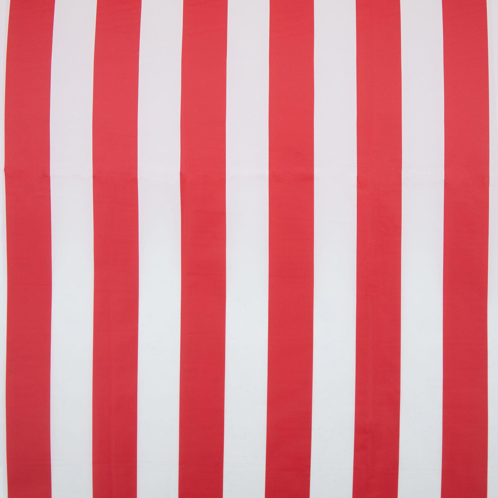Red & White Carnival Striped Table Cover Hobby Lobby 103317