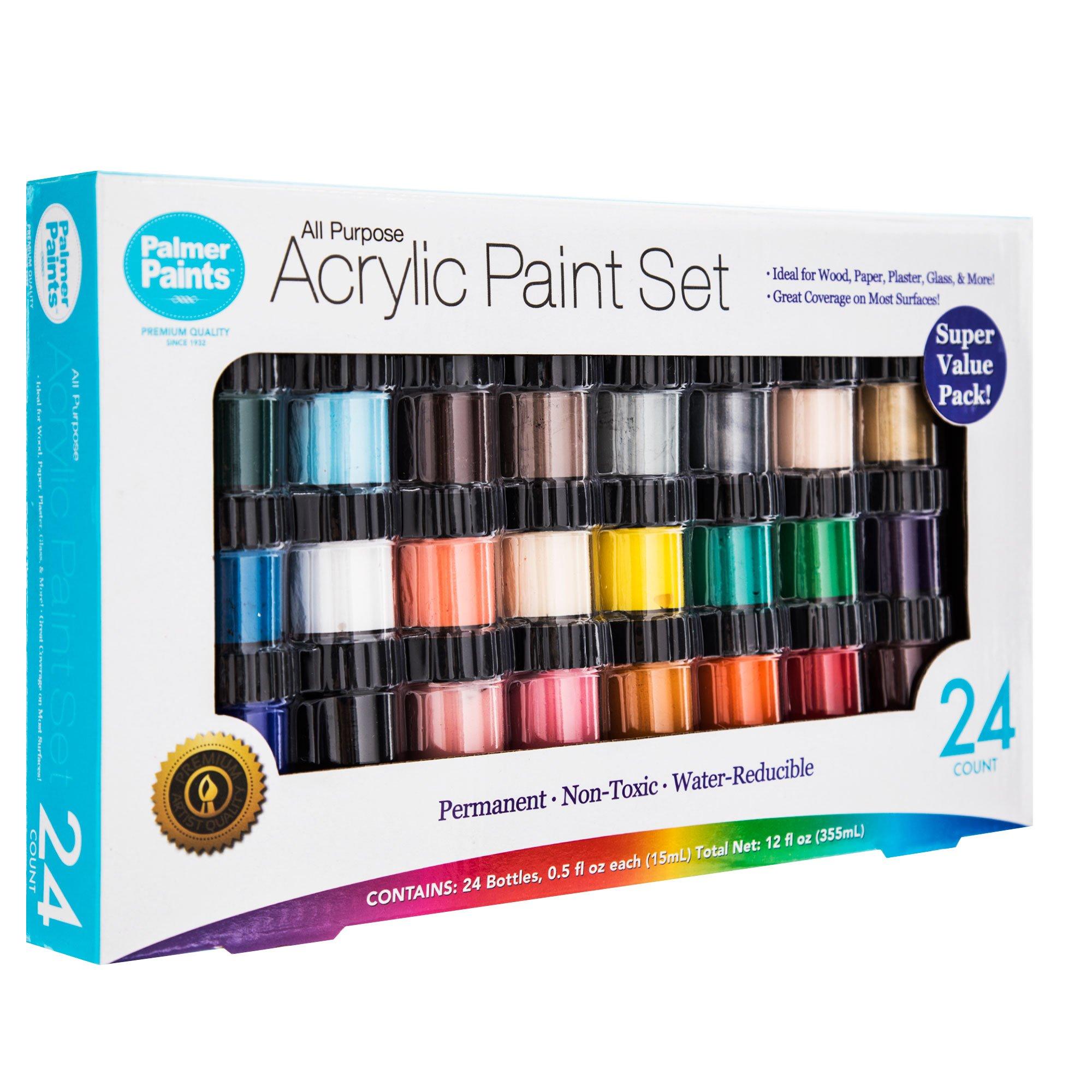 Acrylic Paint & Easel - 51 Piece Set, Hobby Lobby