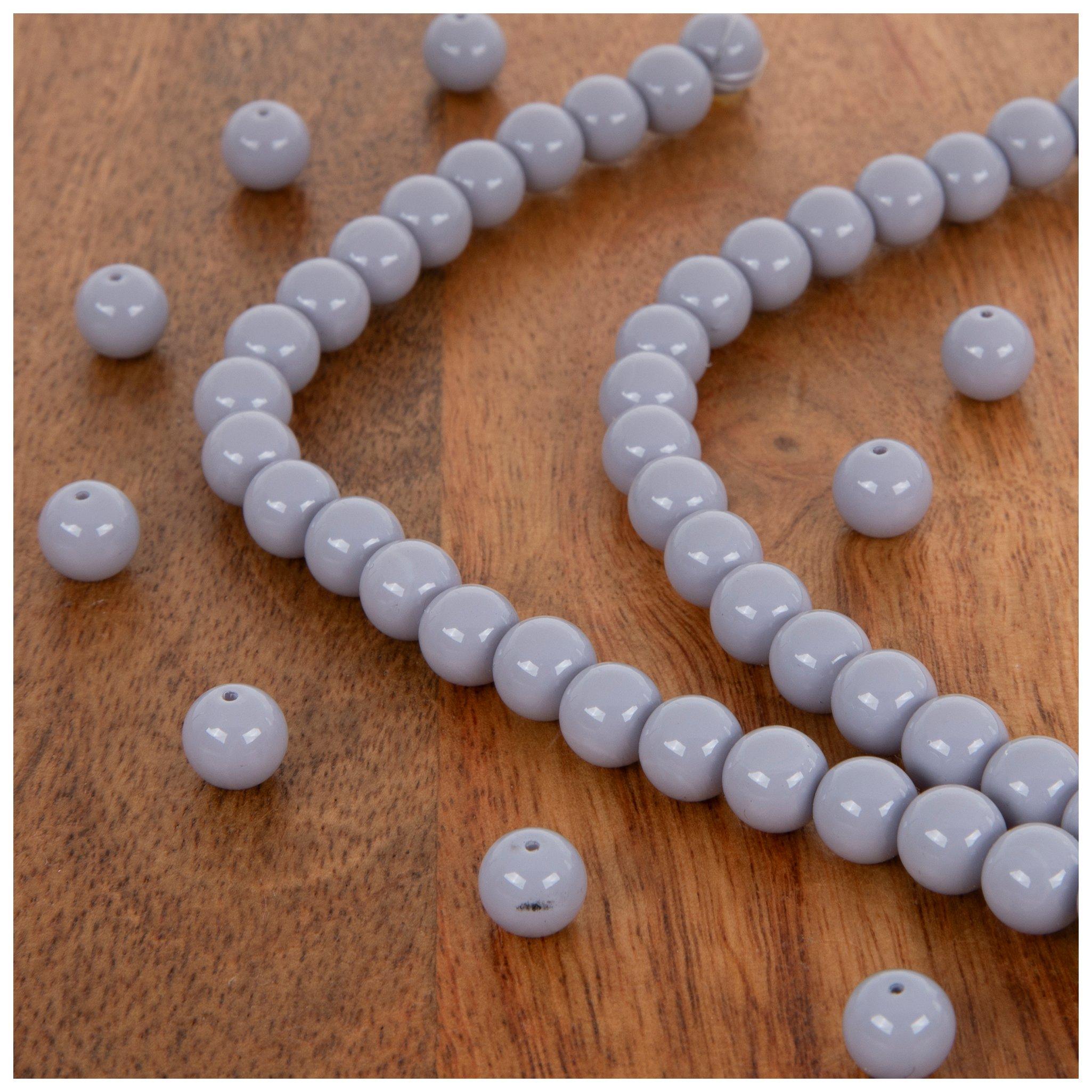 Pearl Glass Bead Strands