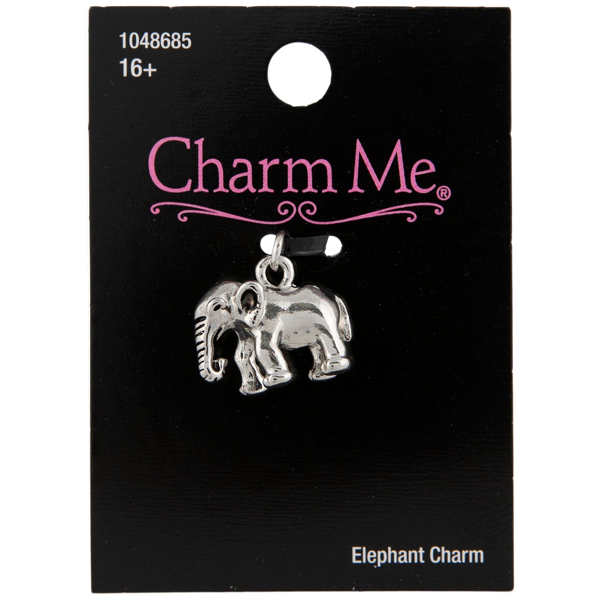 Mandala Crafts Elephant Charm 12 Elephant Pendant Clip on Charms for  Bracelets Bulk Elephant Charms for Jewelry Making Necklace Pendant Hook Charm  Keychain Charms