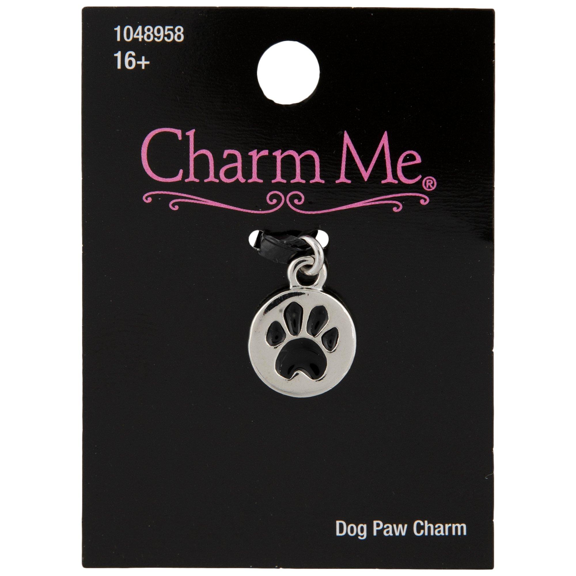 12ct Multicolor Metal Dog Paw Charms by hildie & jo