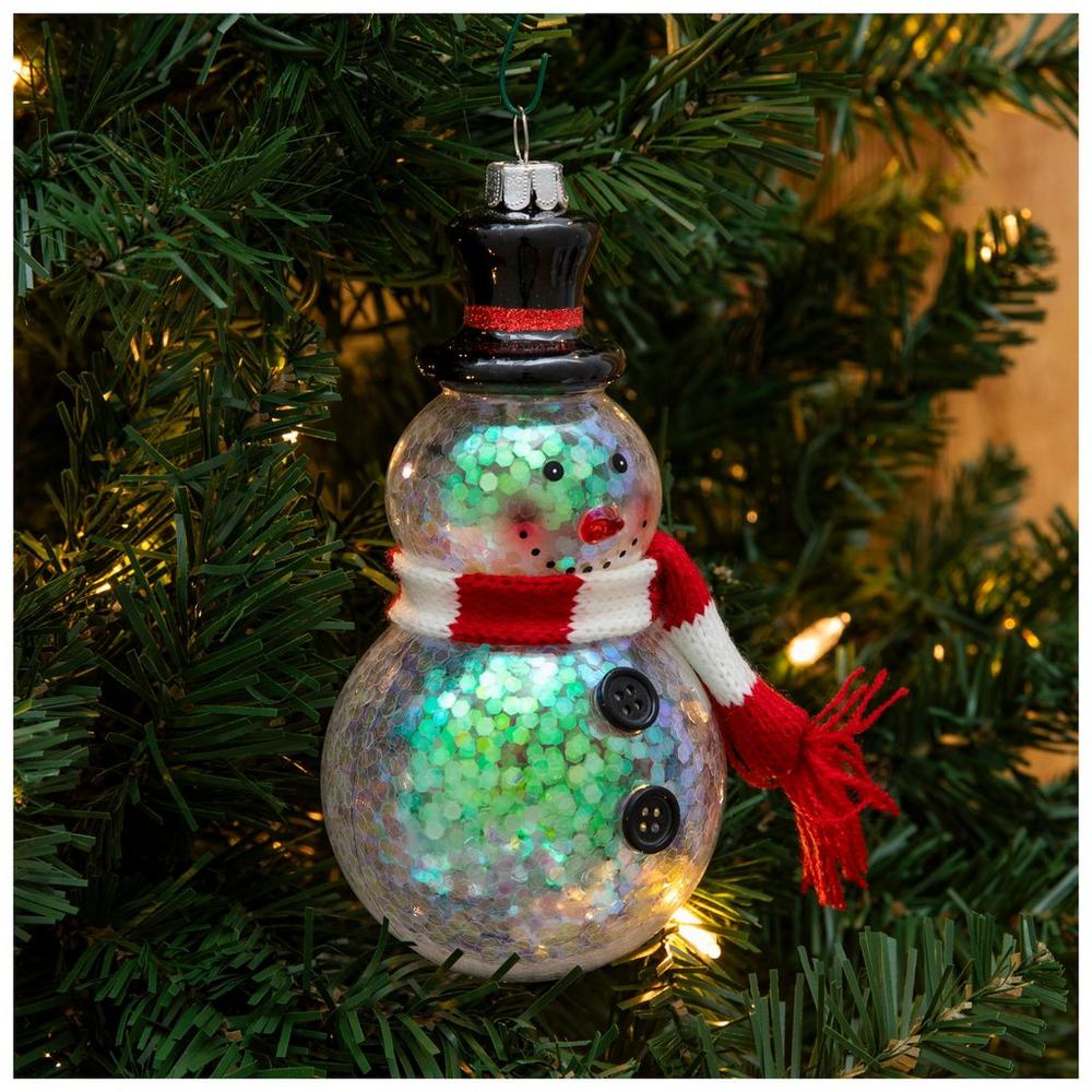 Iridescent Snowman Ornament | Hobby Lobby | 105272919